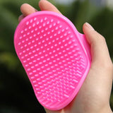 2-in-1 Pet Bath & Massage Brush – Silicone Grooming Brush - The PetTrail