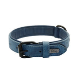 Leather Dog Collar - Soft Padded Adjustable Collar - The PetTrail