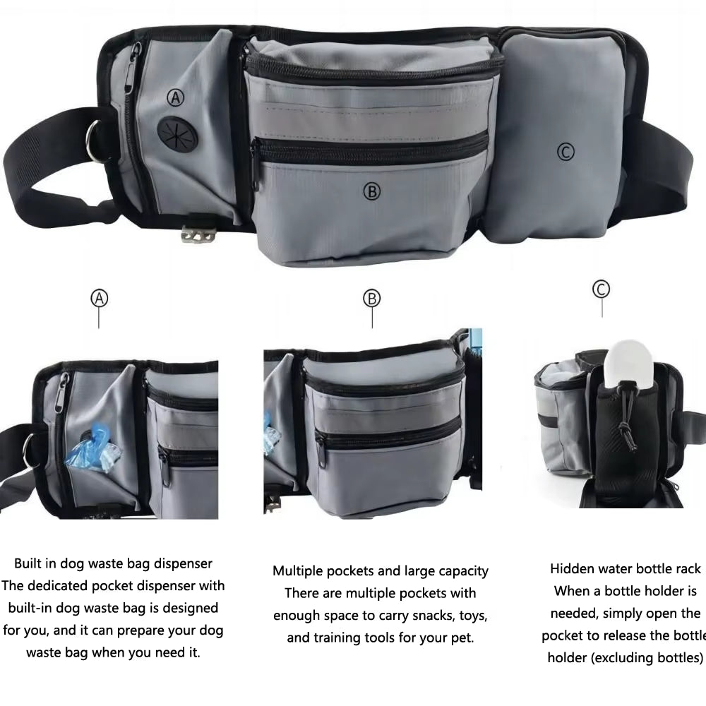 Multi-Function Dog Training Waist Bag - The PetTrail