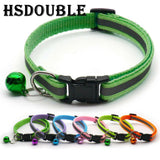 Reflective Cat & Small Dog Collars with Bells – 2 Pack - The PetTrail