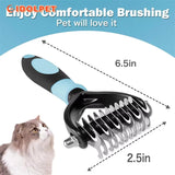 Professional Pet Deshedding Brush - The PetTrail
