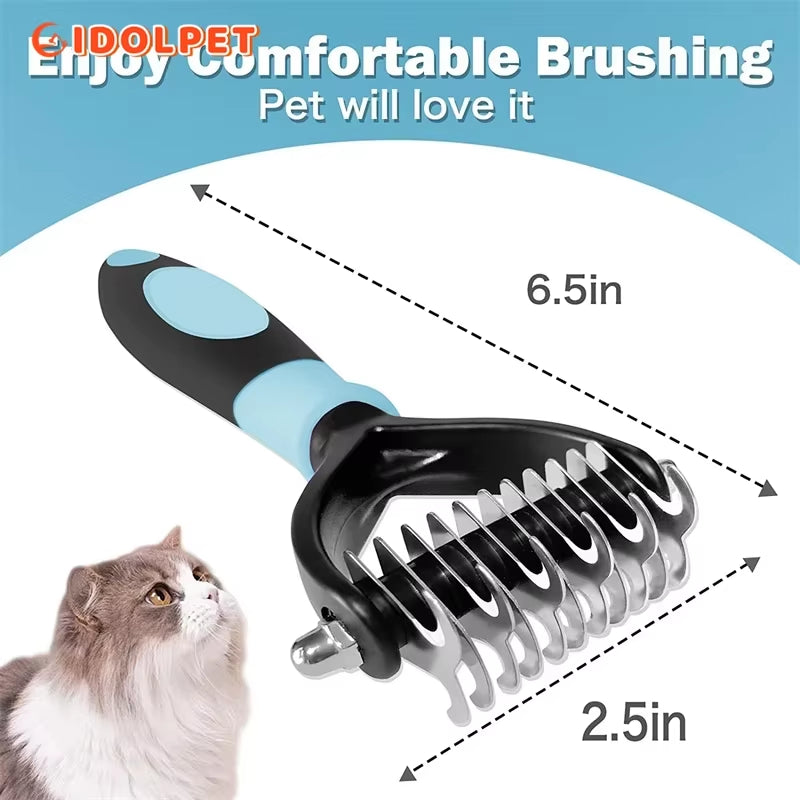 Professional Pet Deshedding Brush - The PetTrail