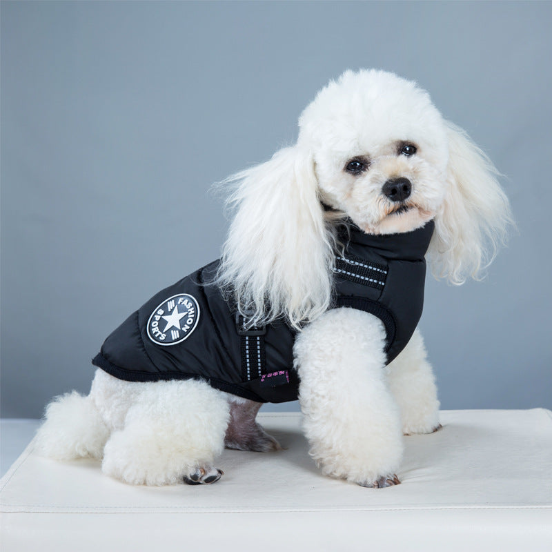 Waterproof Dog Coat with Harness – Warm Winter Jacket - The PetTrail