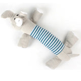 Colourful Squeaky Plush Dog Toy – Fun Chew & Play Toy - The PetTrail