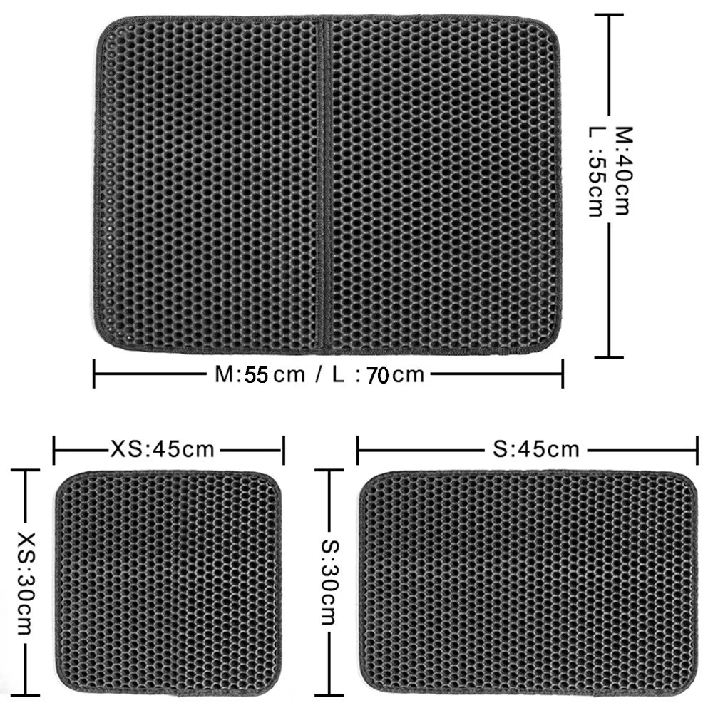 Waterproof Double-layer Cat Litter Mat - The PetTrail