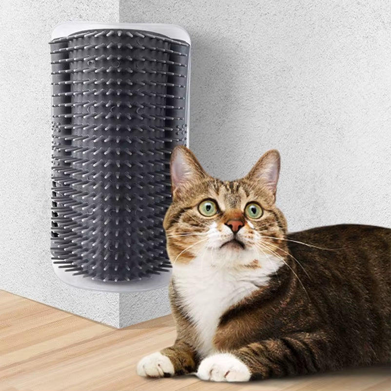 Cat Corner Self-Grooming Scratcher - The PetTrail