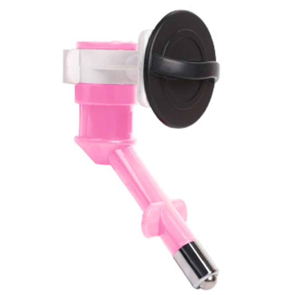 Hanging Pet Water Bottle with Ball-Tip Drinker - The PetTrail
