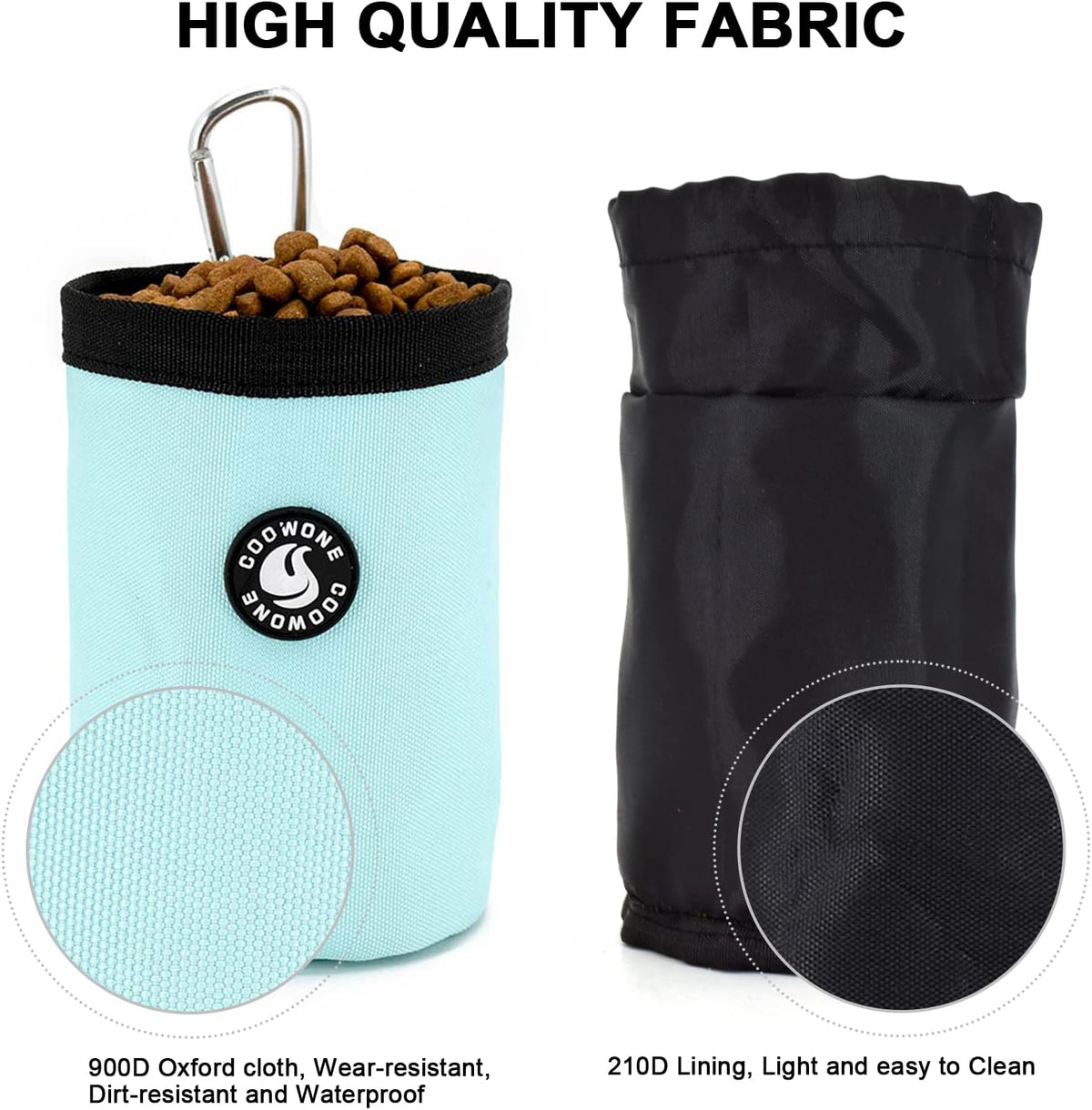 Premium Dog Training Treat Pouch Bag - The PetTrail