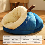 Cozy Winter Pet Bed for Cats & Small Dogs - The PetTrail