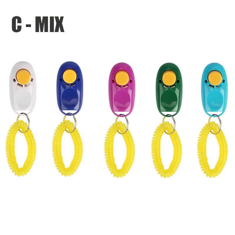 5-Piece Dog Training Clicker Set - The PetTrail