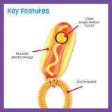 Hot Dog Training Clicker – Positive Reinforcement Dog Trainer - The PetTrail