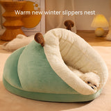 Cozy Winter Pet Bed for Cats & Small Dogs - The PetTrail