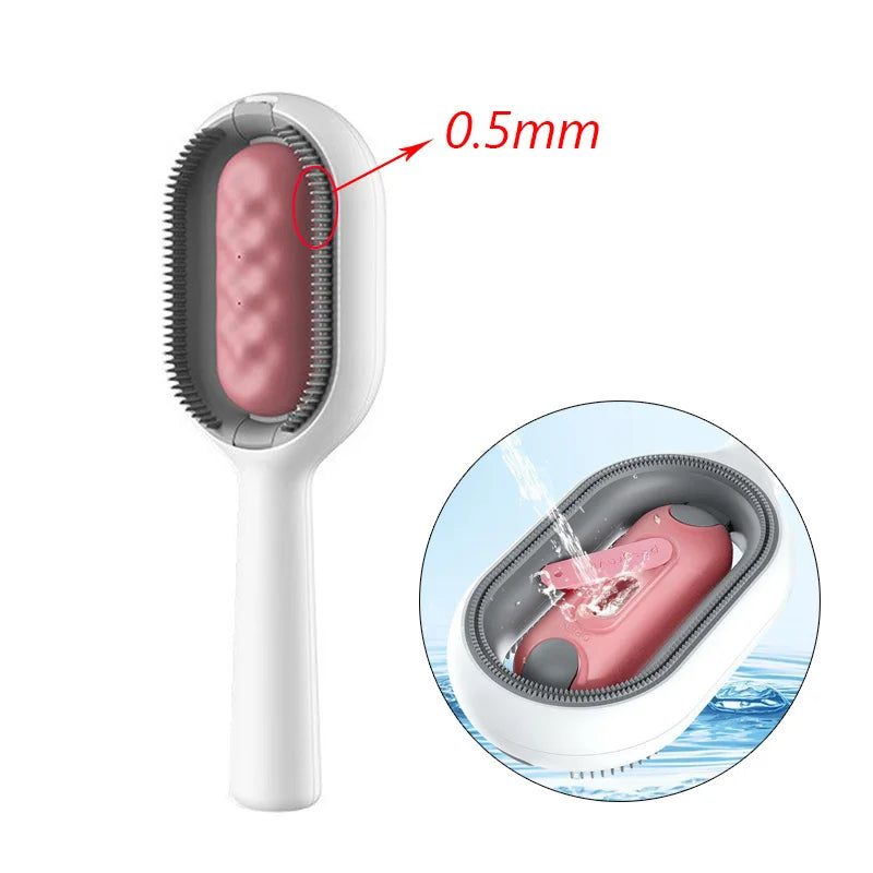 Double-Sided Pet Grooming Brush – Hair Removal for Dogs & Cats - The PetTrail