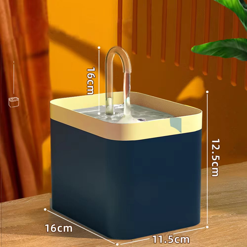 Ultra-Quiet Automatic Cat Water Fountain with Filter - The PetTrail