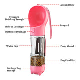 3-in-1 Portable Pet Water & Food Bottle - The PetTrail