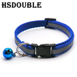 Reflective Cat & Small Dog Collars with Bells – 2 Pack - The PetTrail