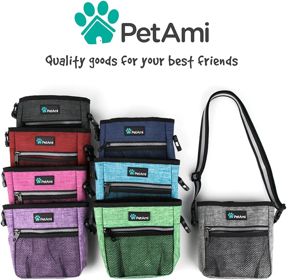 Dog Training Treat Pouch with Water Bowl - The PetTrail