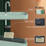 Ultra-Quiet Automatic Cat Water Fountain with Filter - The PetTrail