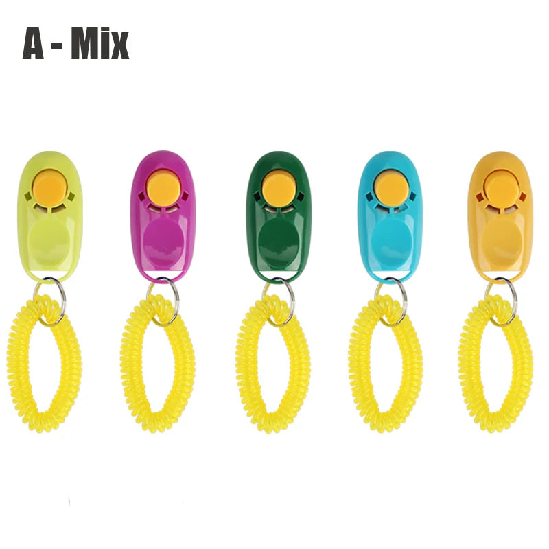 5-Piece Dog Training Clicker Set - The PetTrail