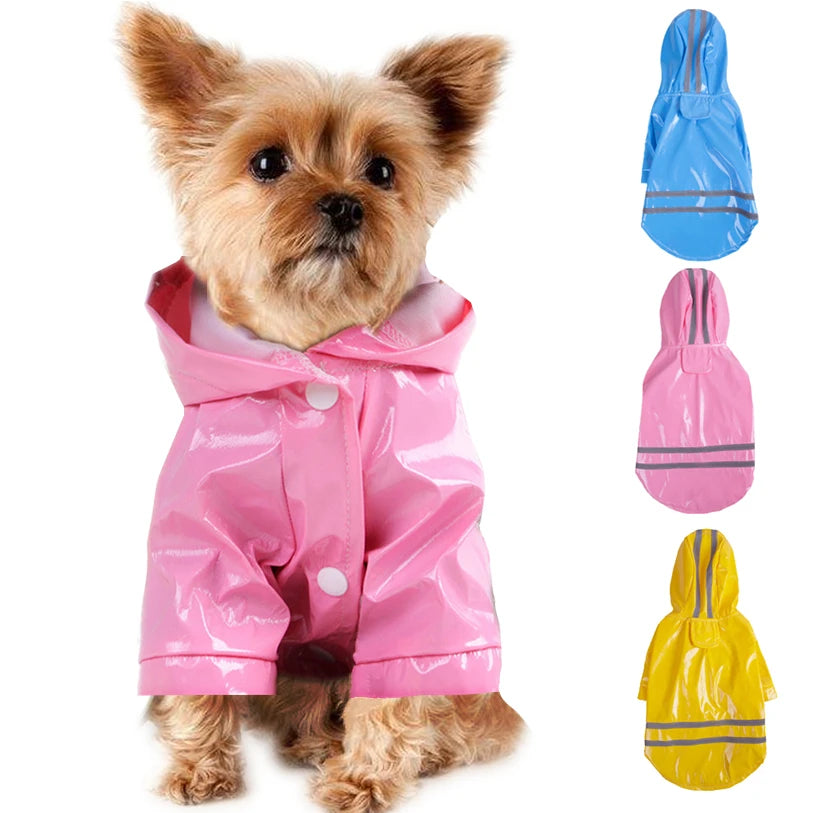 Waterproof Dog Raincoat With Hood - The PetTrail