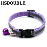 Reflective Cat & Small Dog Collars with Bells – 2 Pack - The PetTrail