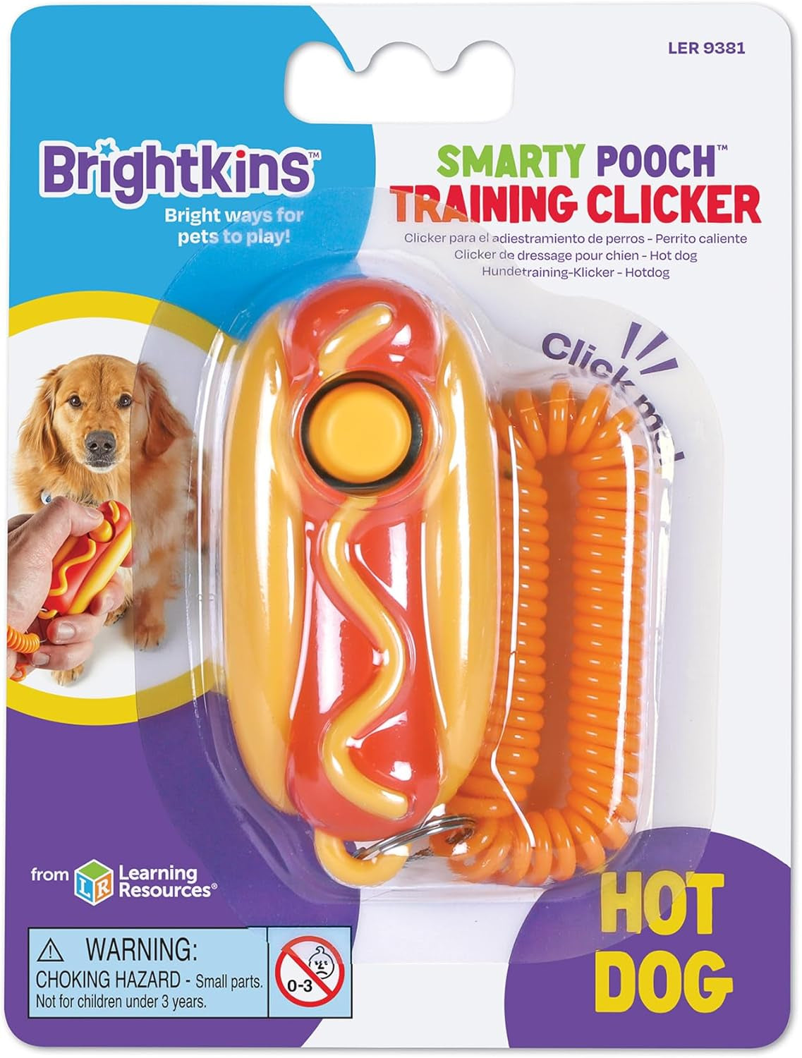Hot Dog Training Clicker – Positive Reinforcement Dog Trainer - The PetTrail