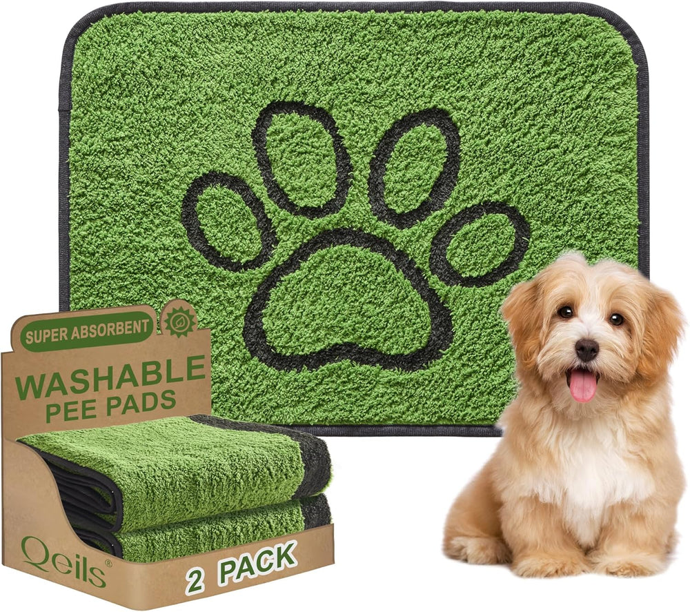 Reusable Dog Training Pads – 2 Packs | Washable & Leak-Resistant - The PetTrail