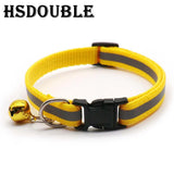 Reflective Cat & Small Dog Collars with Bells – 2 Pack - The PetTrail