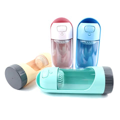 Portable Pet Water Bottle & Travel Feeder - The PetTrail