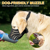 Adjustable Soft Breathable Dog Muzzle - The PetTrail