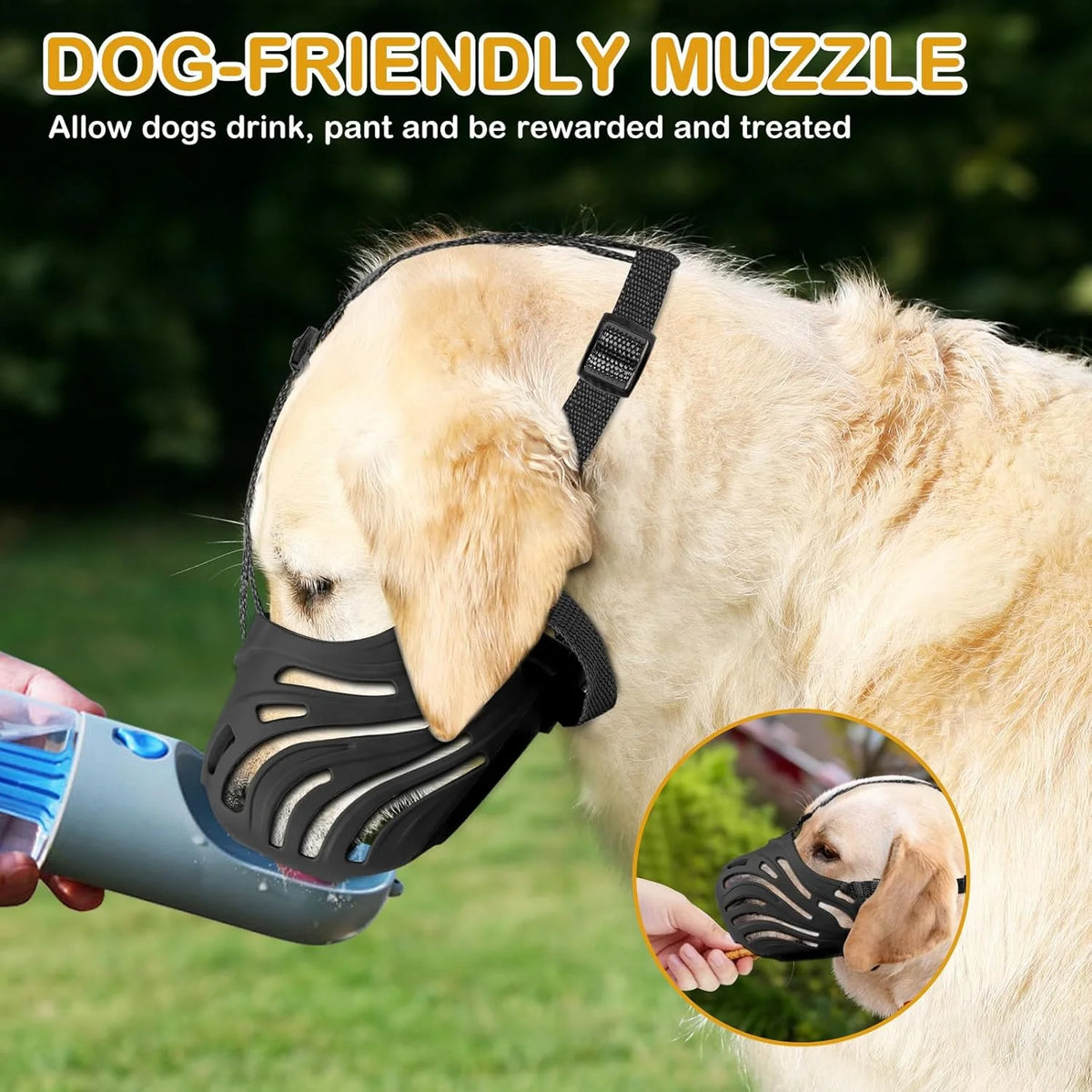 Adjustable Soft Breathable Dog Muzzle - The PetTrail