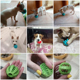 Rubber Dental Chew Ball for Dogs - The PetTrail
