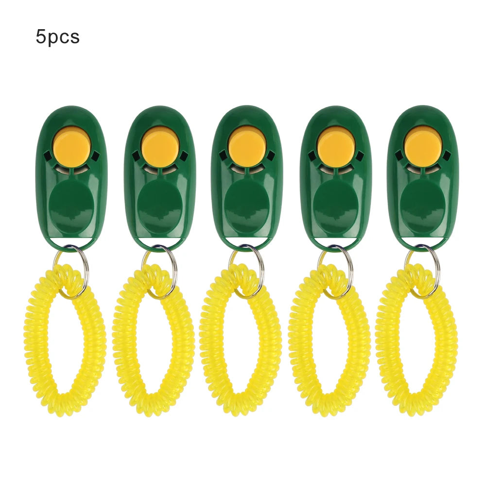 5-Piece Dog Training Clicker Set - The PetTrail